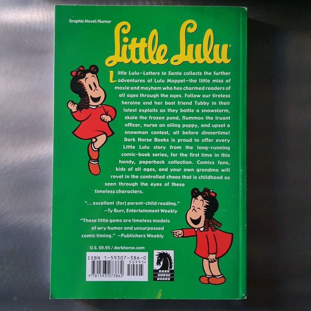 Little Lulu Letters to Santa Vol. 6 2005 Dark Horse Comics Christmas Paperback - Picture 5 of 7